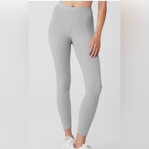 ALO Ribbed High-Waist 7/8 Blissful Leggings